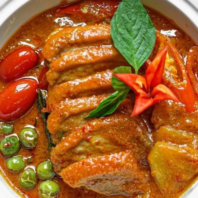 Pineapple Duck Curry.