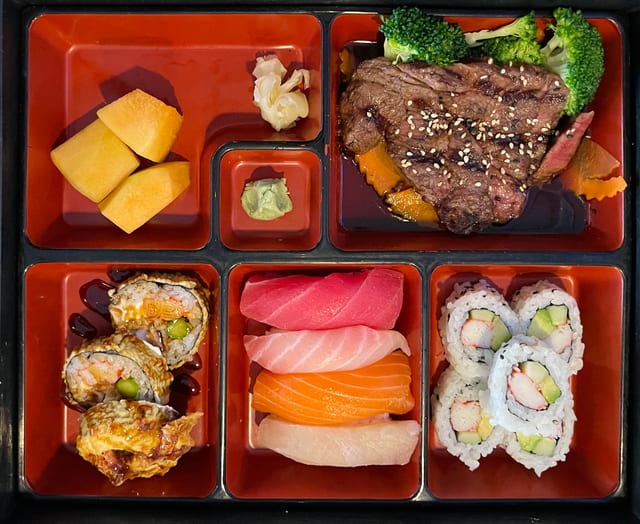 *D. Steak Teriyaki Combo.