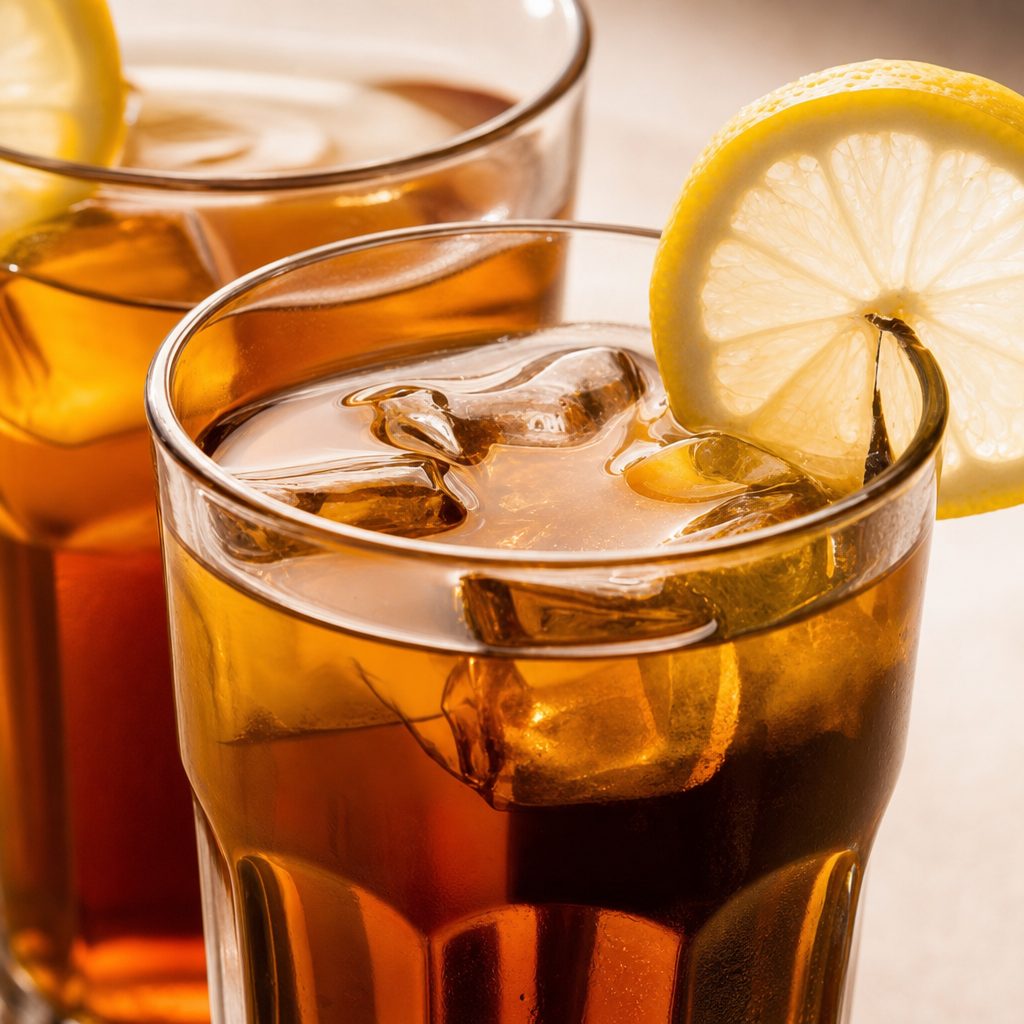 Fresh Brewed Iced Tea.