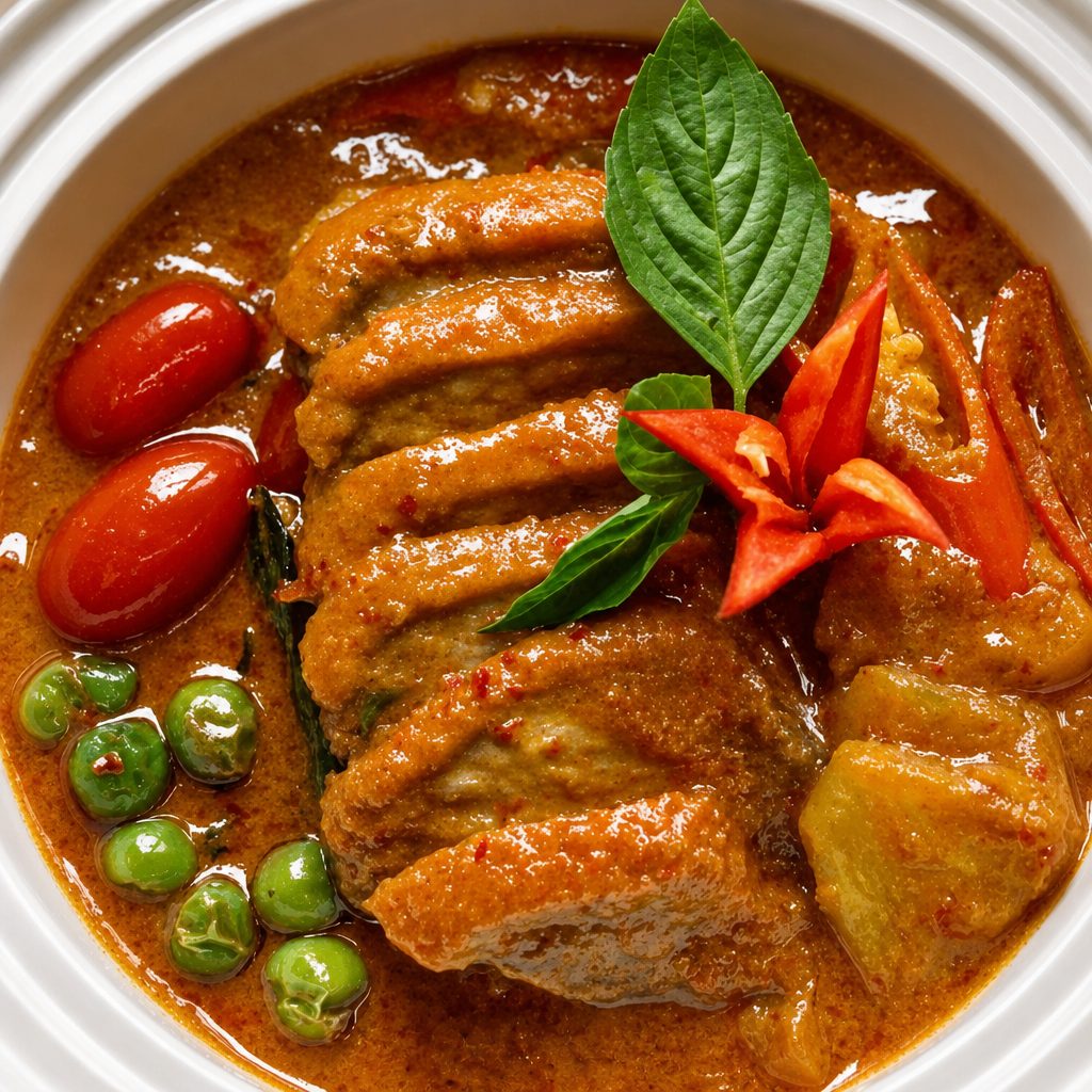 Pineapple Duck Curry.