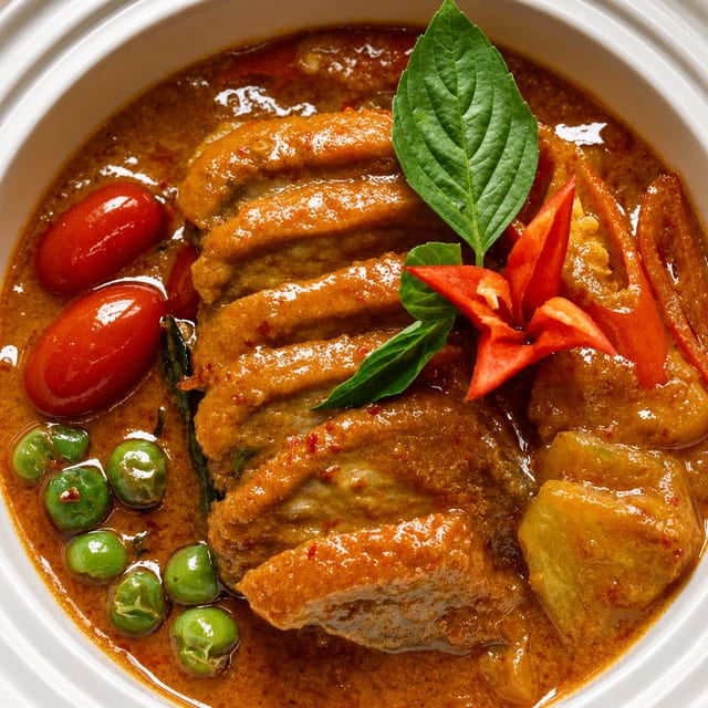 Pineapple Duck Curry.