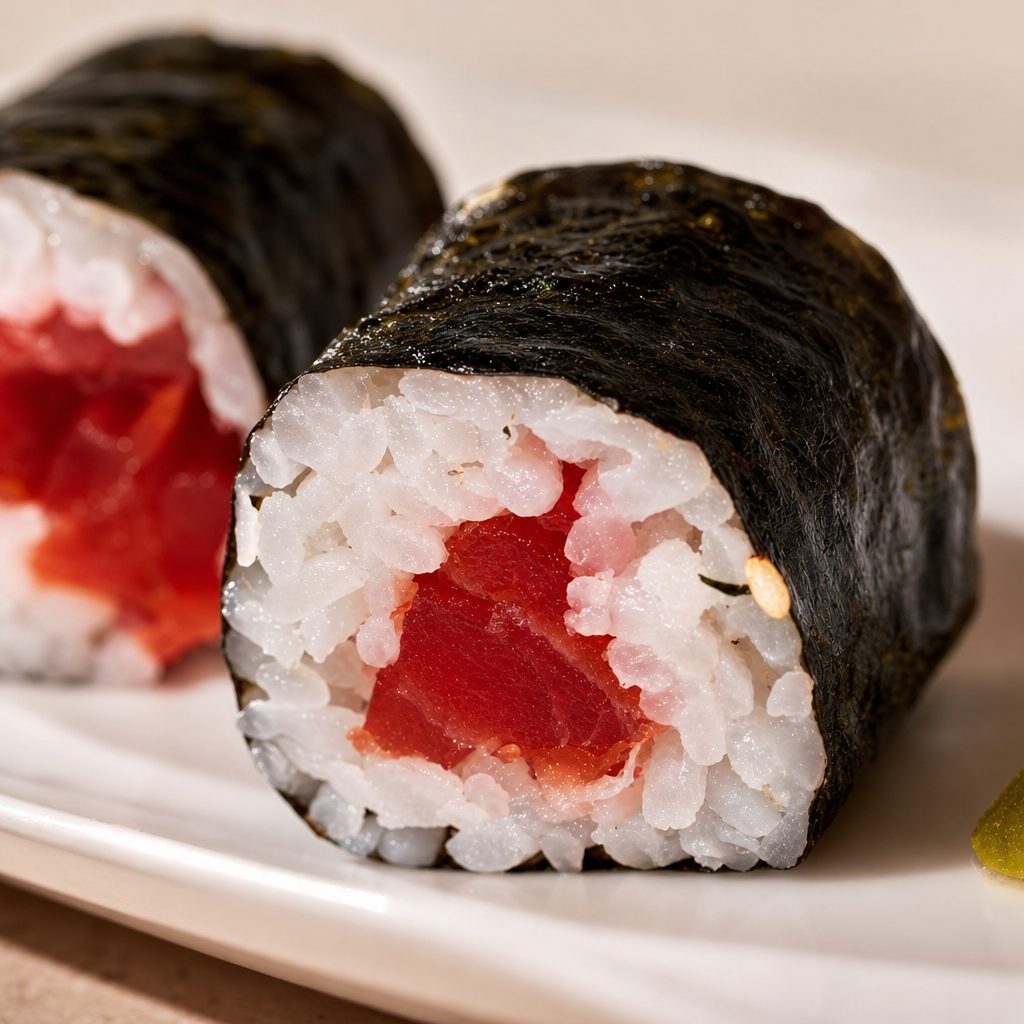 Tuna or Salmon or Yellowtail Roll*.